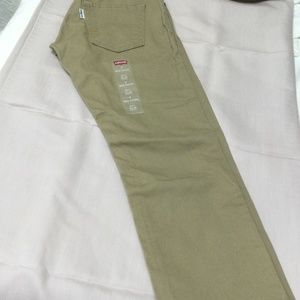 Boys Levi’s 511 Slim Super Soft kahais size 8 Reg 24x22
